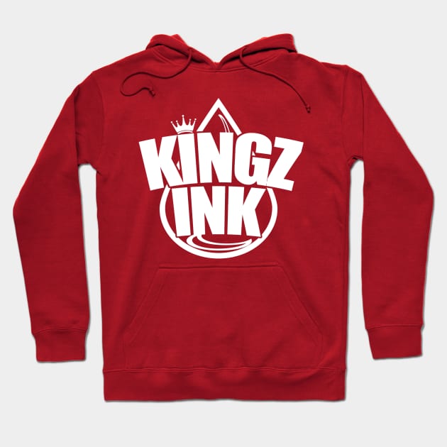 Kingz Ink Throwback Logo Tee Hoodie by Kingz Ink